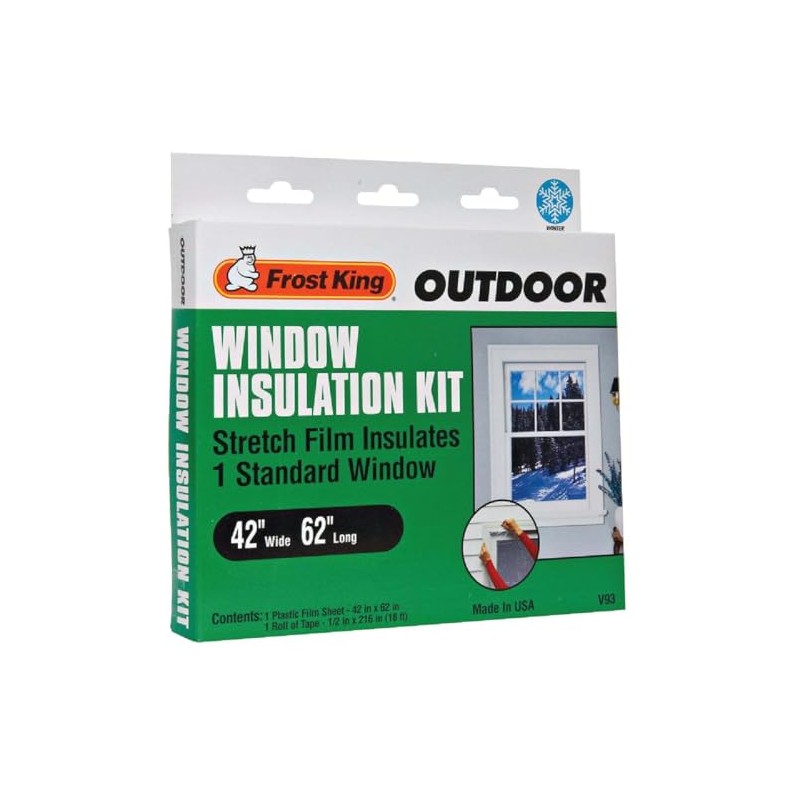 Frost King Window Outdoor Stretch Film Kit