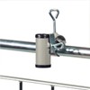 Videx Parasol Holder for Handrail, Type H II, Aluminium, up