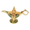 Magic Genie Lamp Exquisite Colorfast Eye Catching Alloy Embossed Pattern