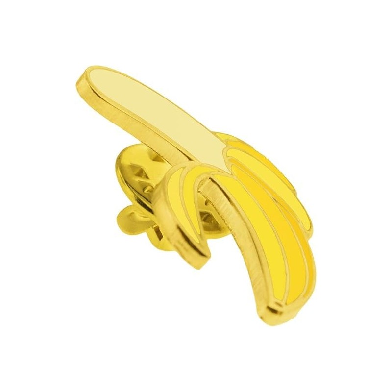 PinMart Banana Enamel Lapel Pin