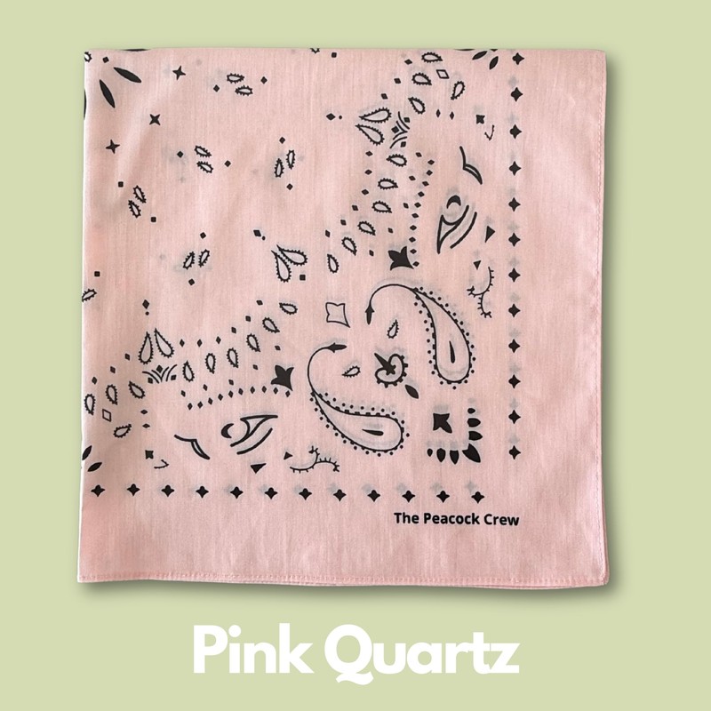 The Peacock Crew Pack of 4 Elegant Bandanas in Premium