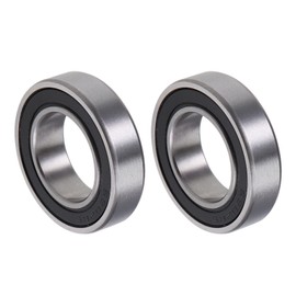 QUARKZMAN 16287-2RS 16 x 28 x 7 mm Ball Bearings x 2 Pieces Chrome Steel Good Wear Resistance for Machines and Tools Double Sealed