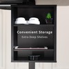 VIVO Clamp-on Under Desk Shelving Unit, Office Accessory Holder for