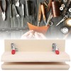HandStitched Sewing Horizontal Leathercraft Wooden Table Clamp Stitching Tool for