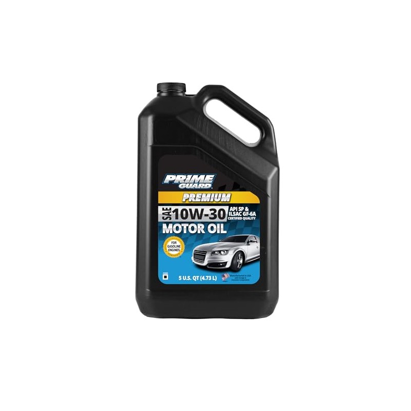 Prime Guard Premium SAE 10W-30 Motor Oil - 5 Quart