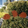 UNUS Garden Hedgehog Garden Stake, Set of 3, Garden Decoration