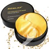 REWLKP 24k Gold Under Eye Patches - 60 Pcs Eye