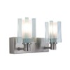 Jesco Lighting WS301-2 Akina Series 301 2-Light Wall Sconce, White