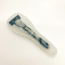 Portable Translucent Razor Storage Case Case 6ea