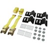 Abrillvt 2 Pack Wheel Chock Tie-Down Kit, Heavy Duty E