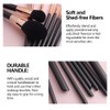 YIHUALE Makeup Brush Set 10 PCS, Eye Makeup Brushes, Lip