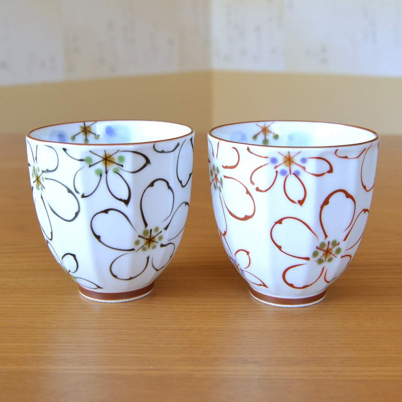 Pair of Teacups, Present, Gift Boxed, Stylish, Arita Ware Ayaka,