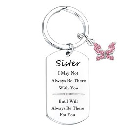 Nfyxcaz Sister Gifts from Sisters Brothers Gift for Sister Big Little Sister Gifts Birthday Gifts Ideas for Sister Friend Friendship Gifts Keychain