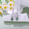 Althum Gemstone Earrings for Women 925 Sterling Silver 6 mm