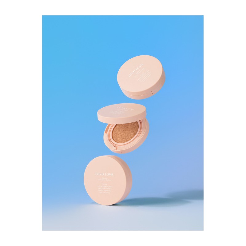Rub Rub Natural Cover Glow Cushion / 럽럽 내추럴 커버