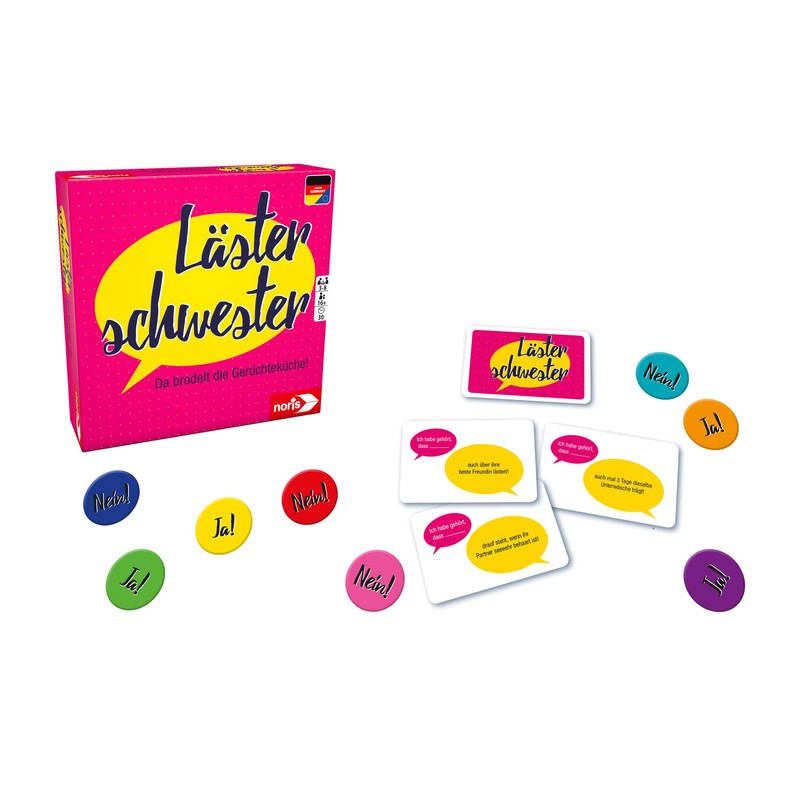 Noris 606101675 - Lästerschwester, Partyspiel