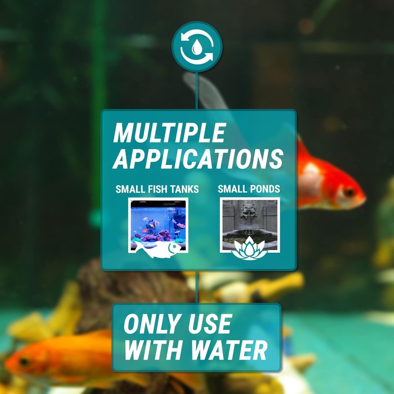TERA PUMP Aquarium Gravel Cleaner - Electric Automatic Removable Vacuum