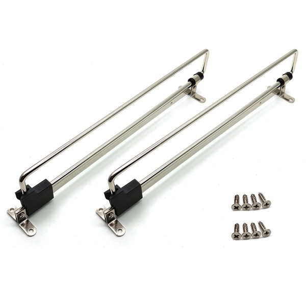 Autuwintor Closet Rod Pull Out Closet Hanging Rod with Mounting