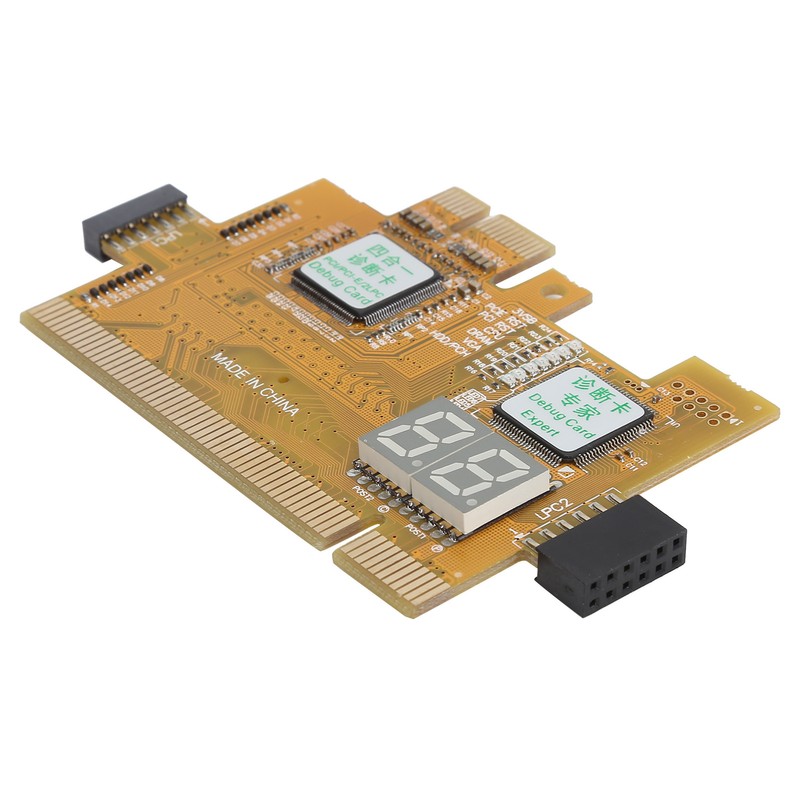 Desktop Diagnostic Card PCI PCIE 2LPC 4in1 Analyzer Motherboard 2Bit