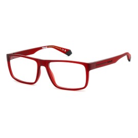 Polaroid Unisex Sunglasses, Matte red, 57