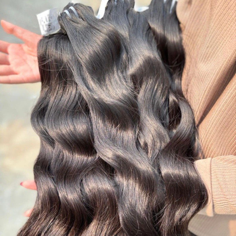 Vietnamese Raw Hair Bundles Custom Curl Unprocessed Raw hd Lace