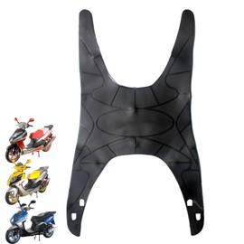 Minho Scooter Motorcycle Floor Mat in Rubber Material Compatible with GY6 Chinese Mopeds Scooter Jonway YY125T-12,JMstar Eagle Falcon,Roketa MC-04 Fiji,Roketa MC-03 Tahiti