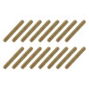 sourcing map 16 Pack Fully All Threaded Rod 1/4" Thread,