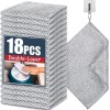 18 Pcs New Upgrade Steel Wire Dishcloth,Doub<wbr/>le-Layer Multipurpose Wire rag