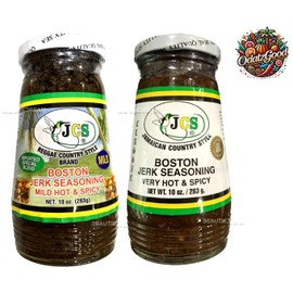 JCS Boston Jerk Seasoning Variety Pack |  Product of Jamaica | 10oz