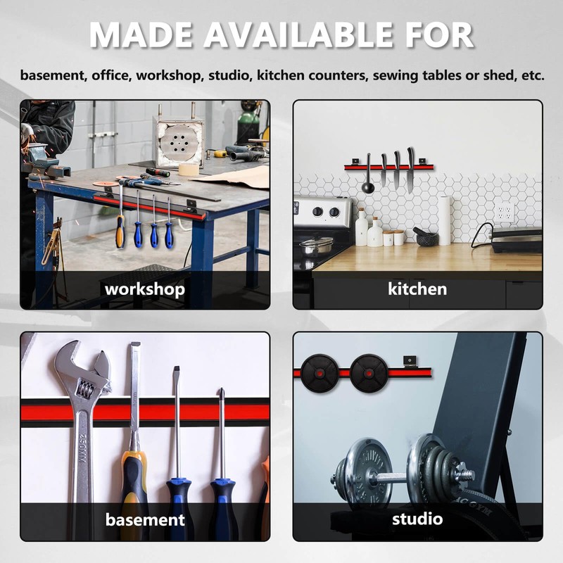 RAMATA Extremely Heavy-Duty Magnetic Tool Holder 13" Magnetic Tool Holders