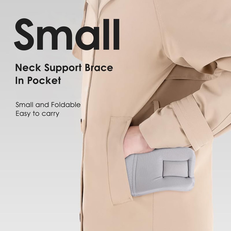 RESTCLOUD Neck Brace for Neck Pain and Support, Neck Support
