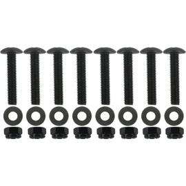 Dimebag 1 1/4" Pan Head Longboard Hardware with Washers for Drop Through Longboards