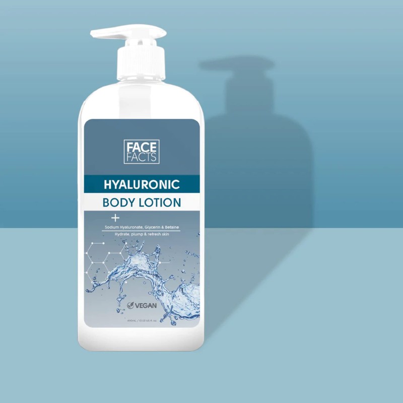 Face Facts Hyaluronic Body Lotion | Moisturise + Plump |
