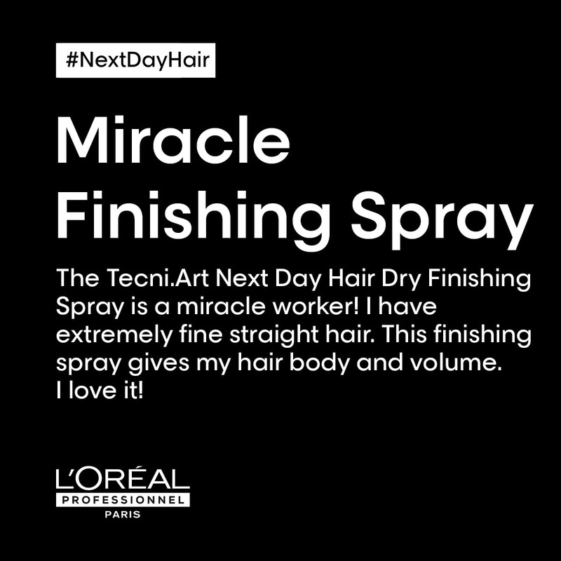 L'Oréal Professionnel Paris Next Day Hair - Texture Hairspray, Provides