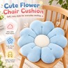 Flower-Shaped Plush Throw Pillow for Sofa and Bed – Soft