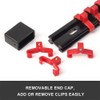 6 Pieces Socket Organizer Holder, Holds 86 Sockets, Socket Rails,