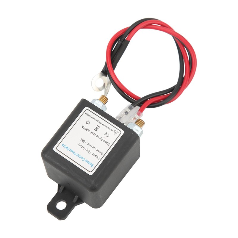 DC12V Remote Battery Disconnect Switch, Car Switch Anti Theft Prevent
