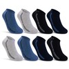 8 | 12 | 20 Pairs Men's Trainer Socks Cotton