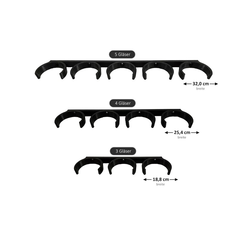 Printari Spice Rack Wall Shelf for 5 Ankerkraut Cork Jars