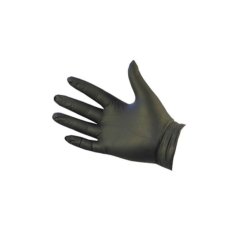 Disposable Gloves. PRO UltraFLEX Black Nitrile powder free, latex free