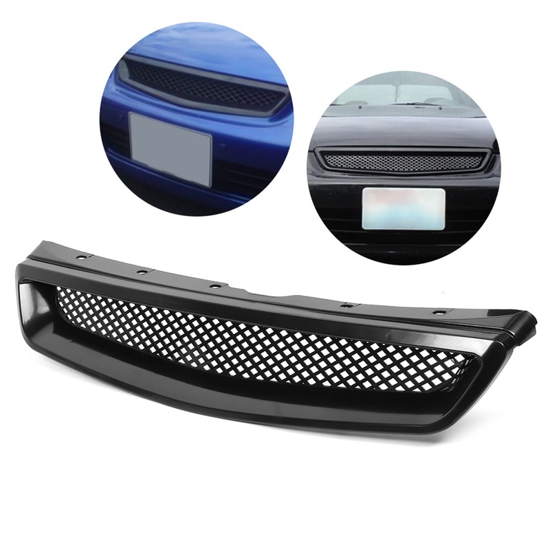 Front Hood Grill Grille for EK JDM Type R Style