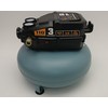 3 Gallon Pancake Air Compressor 120v 1/3hp 110psi 0.6CFM@90psi 84Db