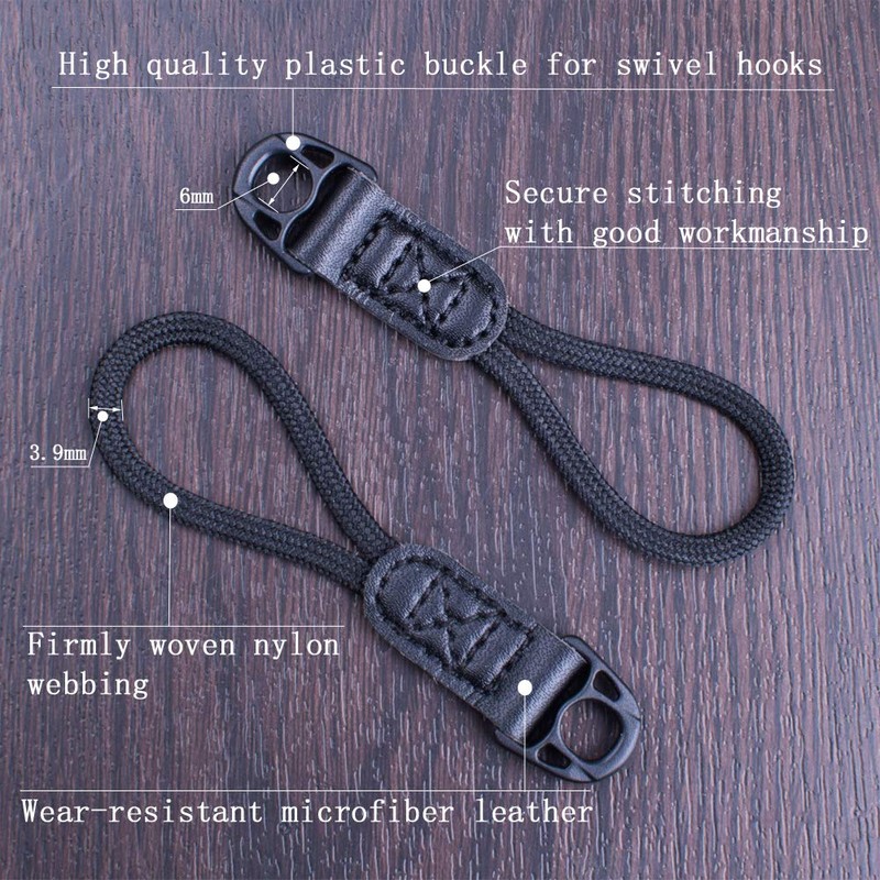 VKO Camera Binoculars Utility Loop Connector for DSLR SLR Mirrorless