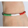 Italy Flag Bracelet Anklet