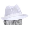 TRILBY HAT WHITE M