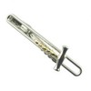 Tie bar~Tie Clip~Novelty Corkscrew Tie Bar 73mm Select Gift Pouch