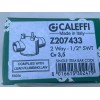 Caleffi - Z207433 - 2 Way -1/2" SWT CV3,5, Made