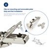 Ravinte 1 Pair 2 Pack Kitchen Cabinet Hinges, 165 Degree