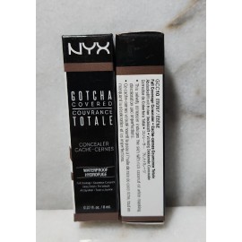 NYX Lot Of 2-NYX Gotcha Covered Concealer Waterproof, GCC10 EBONY, New in Box