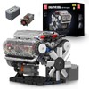 Mould King 10088 Technik V-8 Engine Building Blocks Model, 535